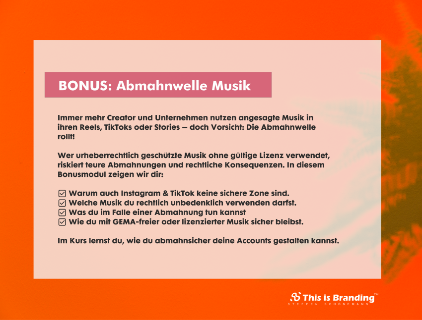 7 Tage AI Produkt Challenge – Bonus: Abmahnwelle Musik